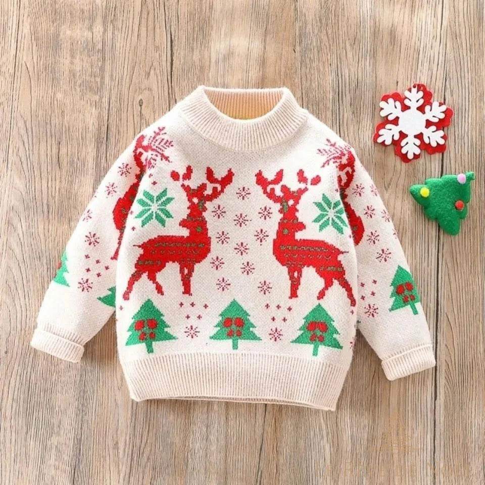 Pull de Noël enfant 8 ans